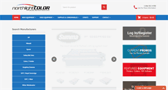 Desktop Screenshot of northlightcolor.com