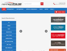 Tablet Screenshot of northlightcolor.com